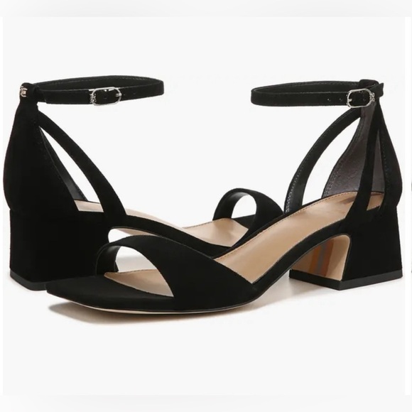 Sam Edelman Wilson Kitten Heel - Black Suede - 7.5 - Picture 2 of 15